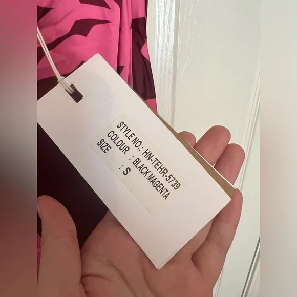 HEMANT AND NANDITA One Shoulder Long Dress in Red - Picture 7 of 10